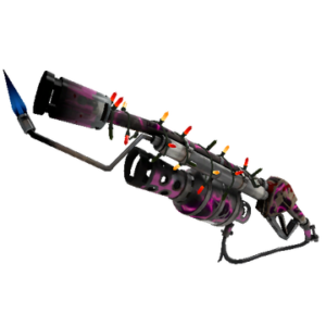 Unusual Festivized Specialized Killstreak Flash Fryer Flame Thrower (Battle Scarred)