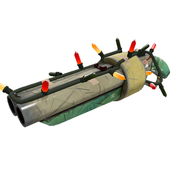 Unusual Festivized Specialized Killstreak Flower Power Scattergun (Field-Tested)