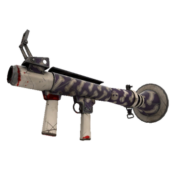 Unusual Killstreak Totally Boned Rocket Launcher (Battle Scarred)