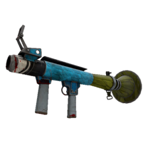 Unusual Macaw Masked Rocket Launcher (Battle Scarred)