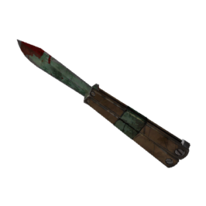 Unusual Professional Killstreak Alpine Knife (Battle Scarred)