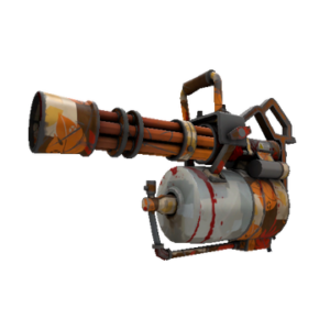 Unusual Professional Killstreak Anodized Aloha Minigun (Battle Scarred)
