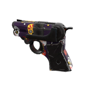 Unusual Professional Killstreak Calavera Canvas Shortstop (Field-Tested)