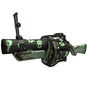 Unusual Professional Killstreak Haunted Ghosts Grenade Launcher (Battle Scarred)