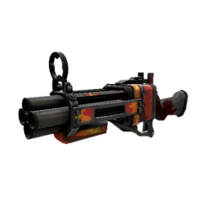 Unusual Professional Killstreak Organ-ically Hellraised Iron Bomber (Well-Worn)