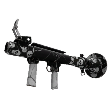 Unusual Skull Cracked Rocket Launcher (Minimal Wear)