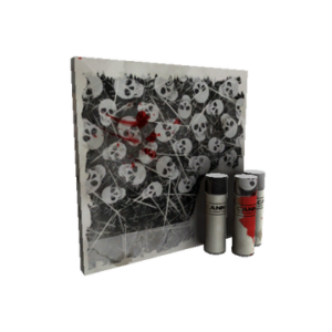 Unusual Skull Cracked War Paint (Battle Scarred)