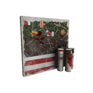 Unusual Smissmas Village War Paint (Battle Scarred)