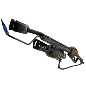 Unusual Specialized Killstreak Forest Fire Flame Thrower (Battle Scarred)