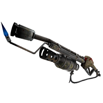 Unusual Specialized Killstreak Forest Fire Flame Thrower (Battle Scarred)