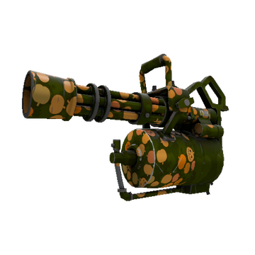 Unusual Specialized Killstreak Gourdy Green Minigun (Minimal Wear)
