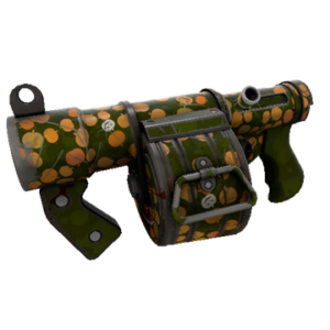 Unusual Specialized Killstreak Gourdy Green Stickybomb Launcher (Well-Worn)