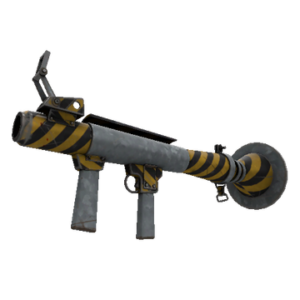 Unusual Specialized Killstreak Hazard Warning Rocket Launcher (Field-Tested)