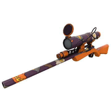 Unusual Specialized Killstreak Horror Holiday Sniper Rifle (Minimal Wear)