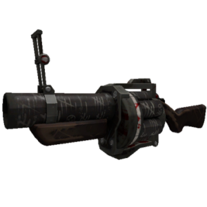 Unusual Specialized Killstreak Kill Covered Grenade Launcher (Battle Scarred)