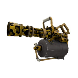 Unusual Specialized Killstreak Leopard Printed Minigun (Minimal Wear)