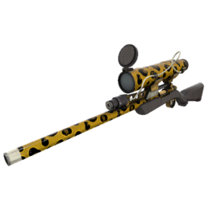 Unusual Specialized Killstreak Leopard Printed Sniper Rifle (Field-Tested)