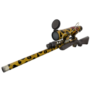 Unusual Specialized Killstreak Leopard Printed Sniper Rifle (Well-Worn)