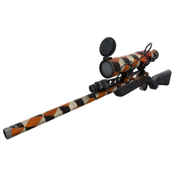Unusual Specialized Killstreak Merc Stained Sniper Rifle (Well-Worn)