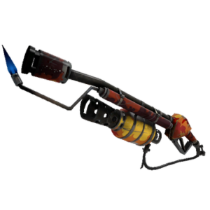 Unusual Specialized Killstreak Organ-ically Hellraised Flame Thrower (Well-Worn)