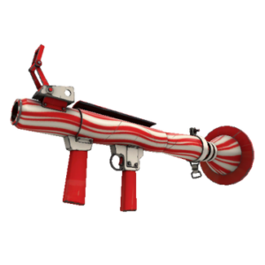 Unusual Specialized Killstreak Peppermint Swirl Rocket Launcher (Minimal Wear)
