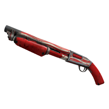 Unusual Specialized Killstreak Peppermint Swirl Shotgun (Battle Scarred)