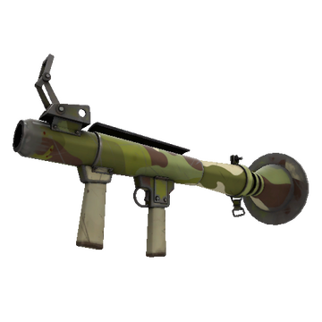 Unusual Specialized Killstreak Woodland Warrior Rocket Launcher (Field-Tested)