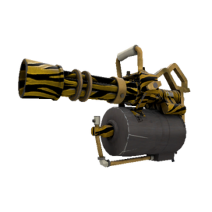 Unusual Tiger Buffed Minigun (Minimal Wear)